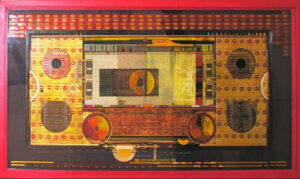 Baala R. | Communication Receiver | 1995-2008 | Mixed Media (Assemblage) | 33 x 59 Inches