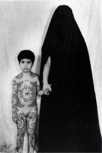 Shirin Neshat | Untitled-369 | 1996 | Ink on Gelatin Silver Print (Edition of 10) | 14 x 11 Inches