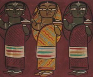 Jamini Roy | Untilted | Tempera on board | 16 x 20 Inches