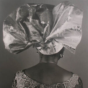 J.D.Okhai Ojeikere | headgear series 1 | 2005 | C. (gelatine) Print on Aluminum | 40 x 40 Inches