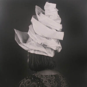 J.D.Okhai Ojeikere | headgear | 2004 | C. (gelatine) Print on Aluminum | 40 x 40 Inches