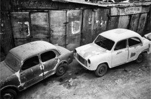 Pablo Bartholomew | Car repair shop, Bombay | Circa 1979 | Archival Pigment Print Ed:1|10 | 16 x 24 Inches