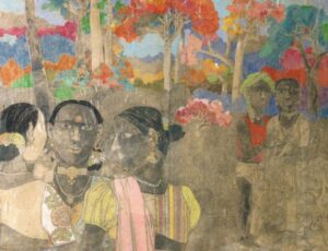 Laxma Goud | Untitled | 2003-2004 | Colour pencil on paper | 30 x 41 Inches