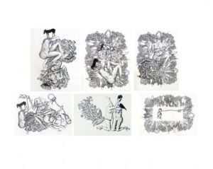 Samatha Batra Mehta | Devi Series (Set of 6 works) | 2013 | Inkjet print on acid free paper. Ed: 3|10 | 11 x 8.5 each Inches