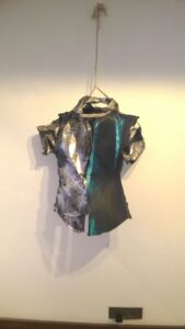 Lakshman Rao Kotturu | Shirt | Aluminium, acrylic sheet | 32 x 20 x 10 Inches