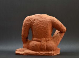 CHANDRASHEKAR KOTESHWAR | Then after 2 (back) | 2019 | Terracotta | Unique | 13 (L) x 7 (W) x 10 (H) Inches