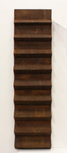 Teja Gavankar | Untitled | 2021 | Corten steel | 51(H) x 13(W) x 3(D) Inches