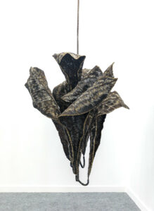 Sakshi Gupta | Untitled | 2023 | Metal scrap | 135(H) x 33(W) x 33(D) Inches